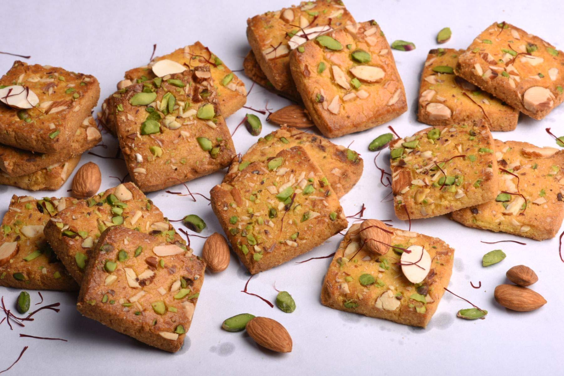 Sapra Biscuits Sapra Biscuits Kesar Pista Biscuits (400g)