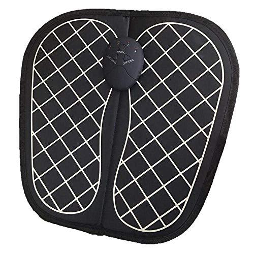 M K ZONE M K Zone Foot Massager Pad Feet Muscle Simulator Improve Blood Circulation Relieve Ache Pain 6 Modes Automatic Cycle Electrical Muscles Simulator, Foldable Massage Physiotherapy Charging Pad