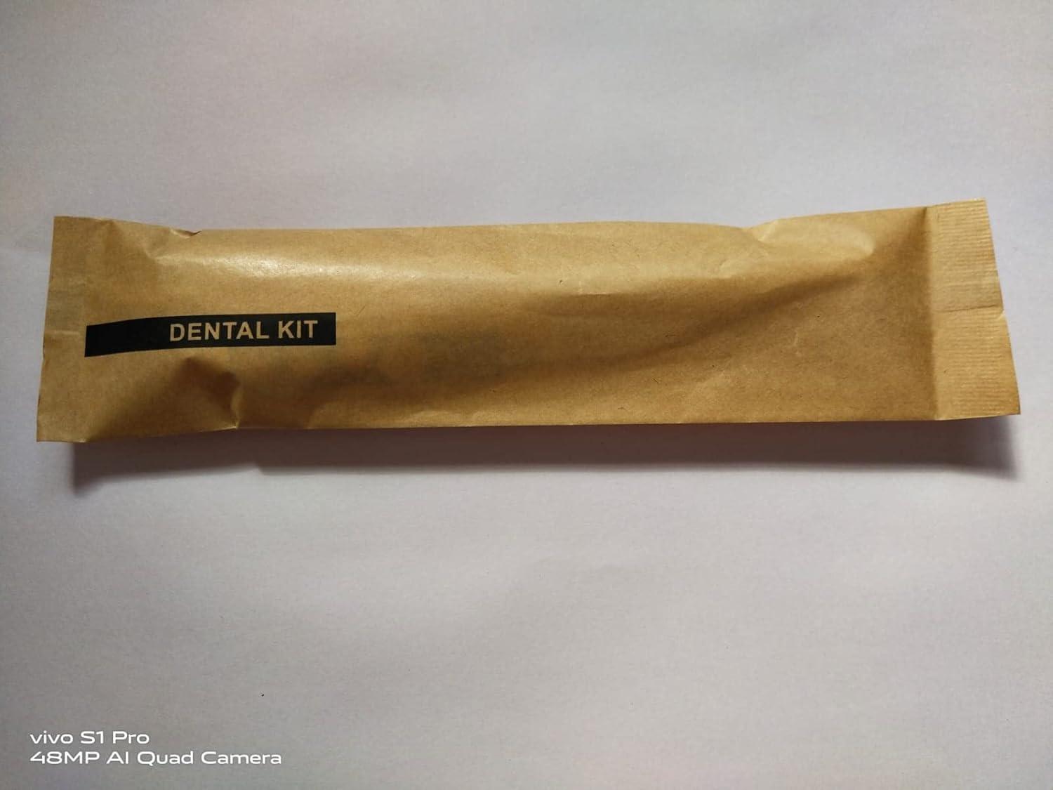 PRAKARTI PRAKARTI Adult Hotel Dental Kit 100 Pcs(1 Manual Toothbrush & 1 Toothpaste)