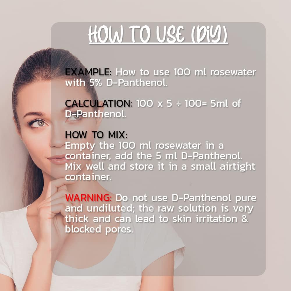 HOLLYWOOD SECRETS Hollywood Secrets D-Panthenol Provitamin Pantothenic Acid Vitamin B5 Liquid Gel 100ml