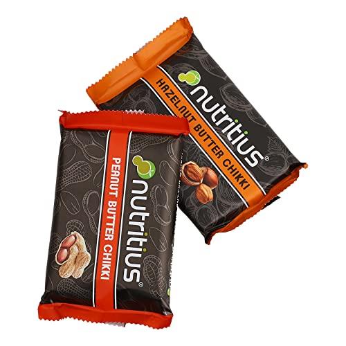 Nutritius Nutritius Peanut Hazelnut Premium Soft Chikki Set In Combo Pack (Pack Of 7)
