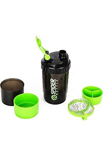 TRUE INDIAN TRUE INDIAN Extraordinary Sports Gym Shaker/Water Bottles/100% Leakproof Guarantee Sipper Bottle Ideal for Protein Shaker Bottle & Gym Water Bottle |Gym Shaker (Green)