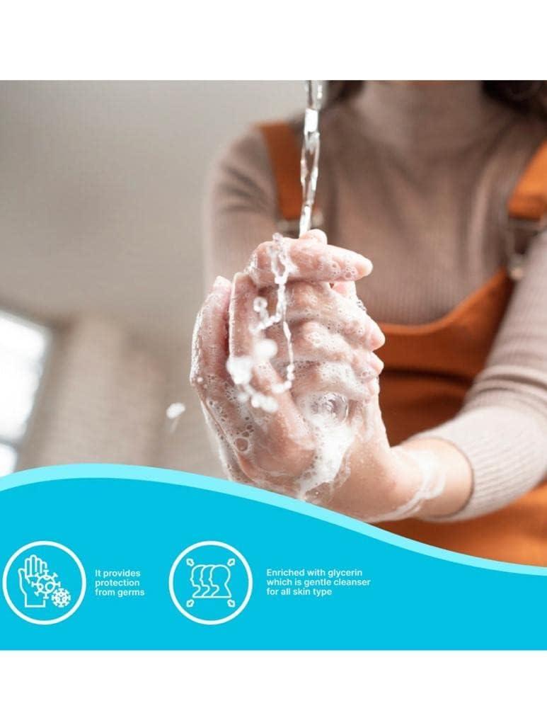 Generic Apollo Pharmacy Premium Aqua Blue Handwash, 3 Bottles (Plastic), Total 750 ml (3x250 ml)