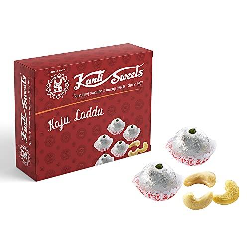 Kanti Sweets Kanti Sweets Kaju Laddu Made With cashews - 500g (Pack Of 1)