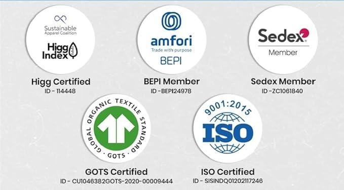 MASQ MASQ By Q-One His-Her Breathable Protective Reusable Washable Masks, 4 Layer Embroidered, Fashionable Cotton Cloth Face Mask for Women and Girls with Ear Adjusters