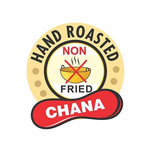 Jabsons Jabsons Roasted Chana Mahabaleshwar White, 200gm|100% roasted |No Onion No Garlic | Desi Chana Roasted Chana Namkeen Snacks Gluten-Free | Crunchy Protein Snacks Bhuna Chana Ready to Eat Salted (Pack of 9)