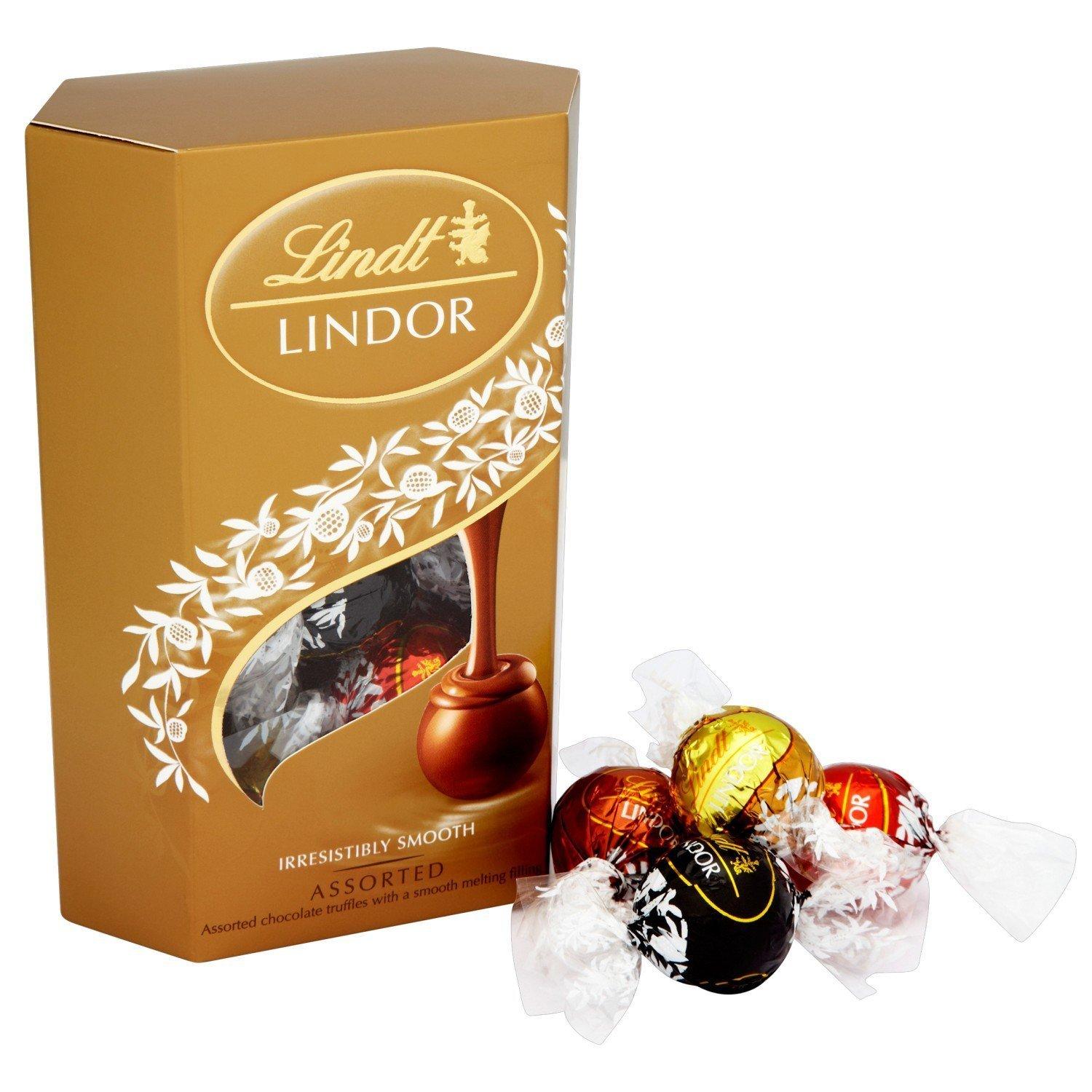 Lindt Lindt Lindor Chocolate, Assorted, (200 Grams)