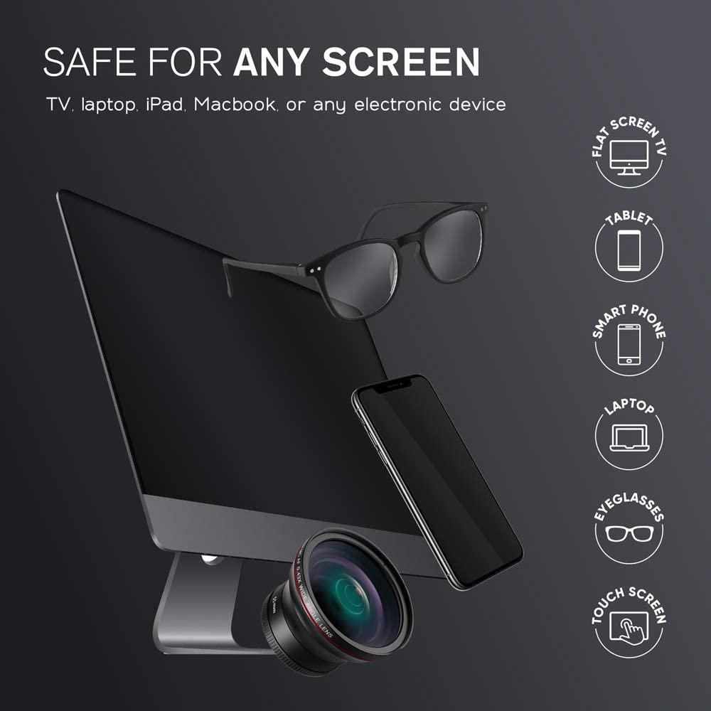 EVEO EVEO Glass and Surface Cleaner Liquid Spray All-Purpose Glass Cleaner for Car, Kitchen and Home Surfaces | Multi Surface Cleaner (4 Piece Set)