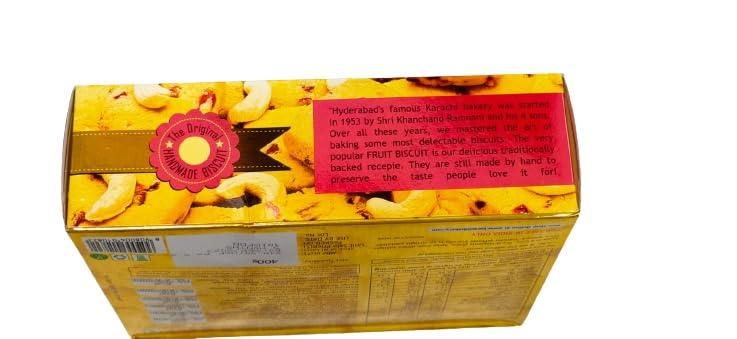 SSF SSF Karachi Fruit Biscuits Cookies, 400g - Pack of 2