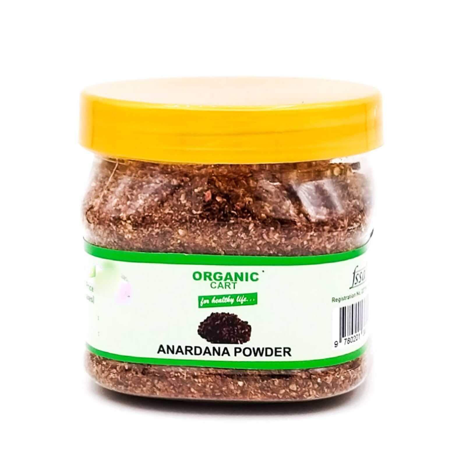 ORGANIC CART ORGANIC CART Natural And Pure Dry Anardana Powder/Pomegranate Seeds Powder 100 Grams