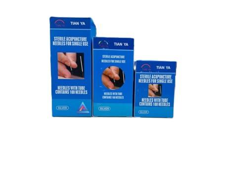 ACUWORLD ACUWORLD Dry Needles Physiotherapy Acupuncture Box 100 Needles (0.25 * 50)