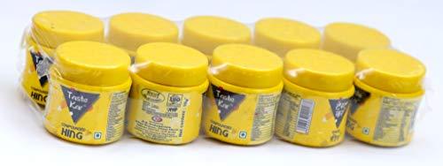 TASTEKAR TasteKar Compounded Asafoetida Powder Jar - 100 Gm Heeng | Combo of 10 Boxes x10 Gm Natural Asafotida