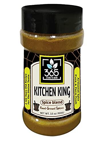 365 STORE TO DOOR 365 STORE TO DOOR Indian Spice – Kitchen King Masala, 100 gm | Homemade Powdered | for Healthy Cooking | Ready to use | All Seasonings Spices | Pure & Hygiene | Spice Mix – Pack of 1