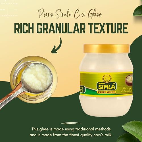 Simla Dairy Industries Simla Dairy Industries Suhana Simla Premium 5 Liter Danedar Buffalo Ghee Pure Desi Ghee - 5000 Ml