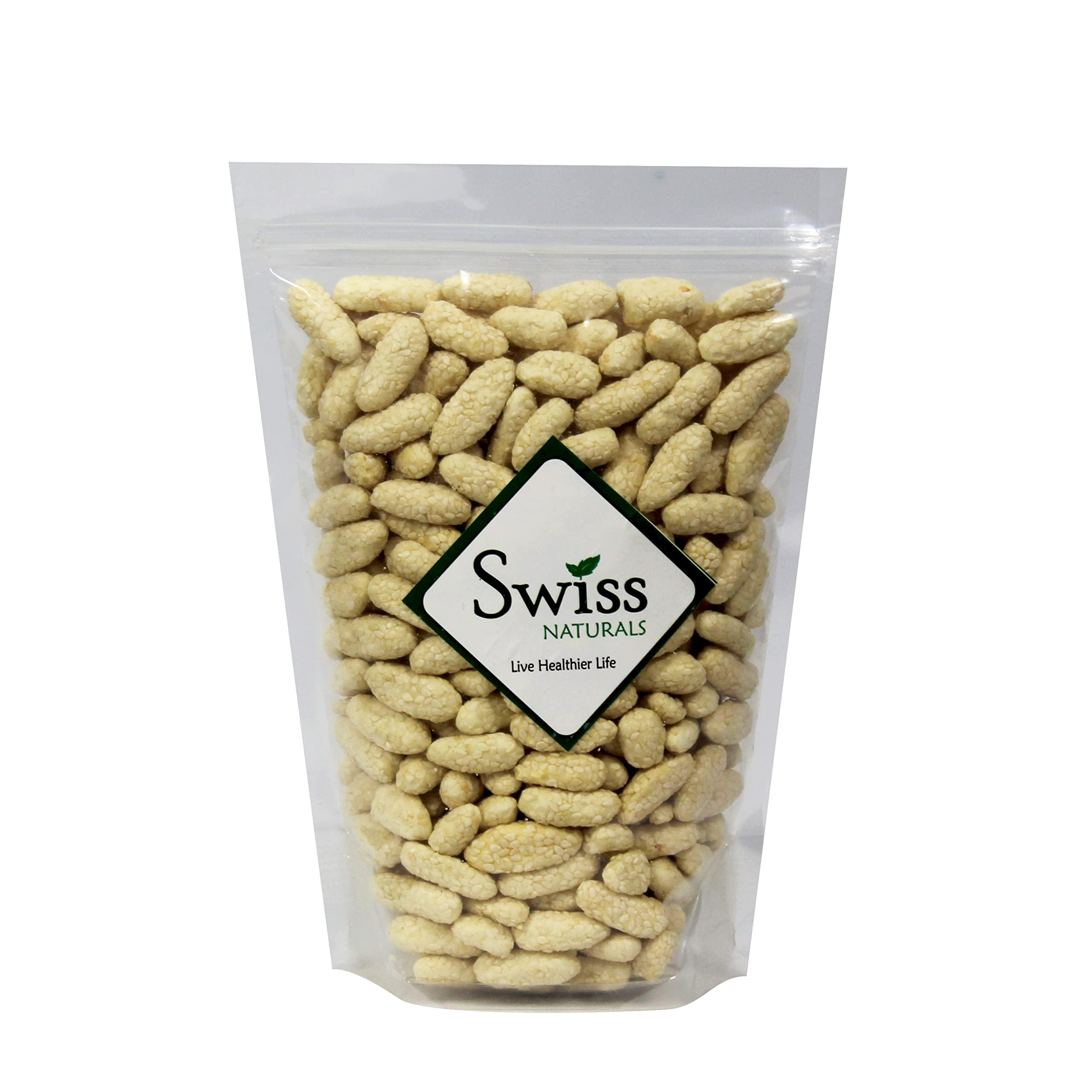 Swiss Naturals Swiss Naturals Sweet Revadi | Sugar Rewari | Revdi | Til Revari | Rewadi | Crispy & Crunchy | 250g [ Sesame Seeds & Sugar ]