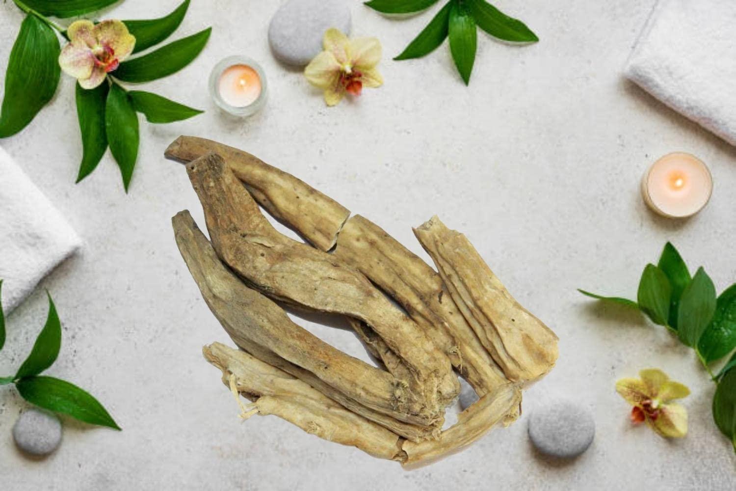 Generic Behman Safed Roots-Centaurea Behen-Raw Herbs-Bahman White-Bheman-Bhemen-Jadi Booti-Single Herbs (250 Gram)