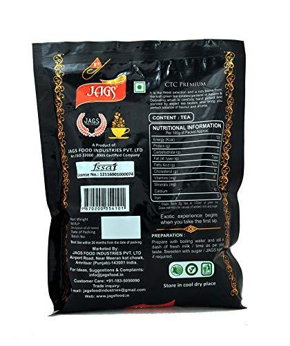 JAGS JAGS Premium CTC Tea 250GMS Pack of 4