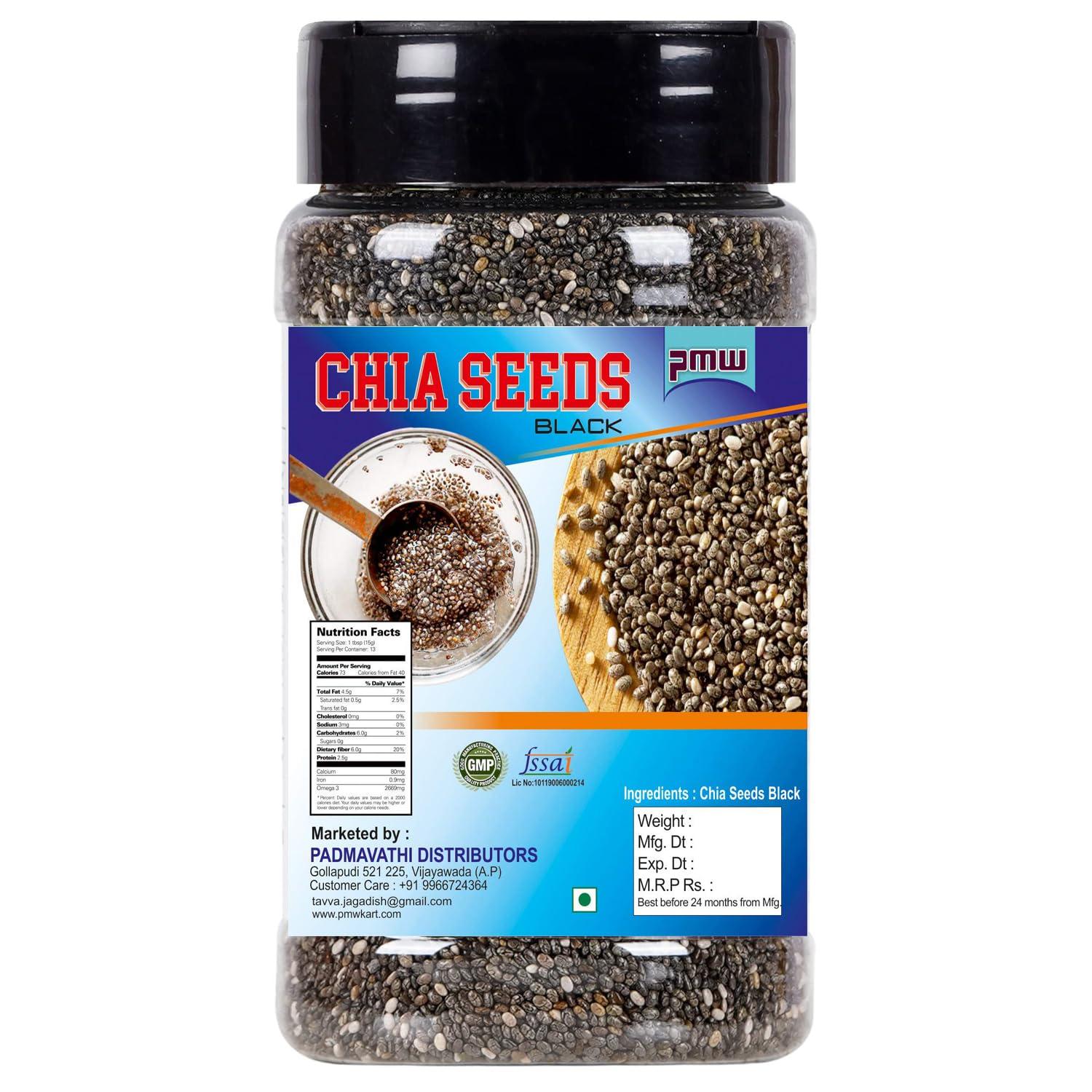Pmw Pmw - New Jar Pack - Chia Seeds - 100 Grams