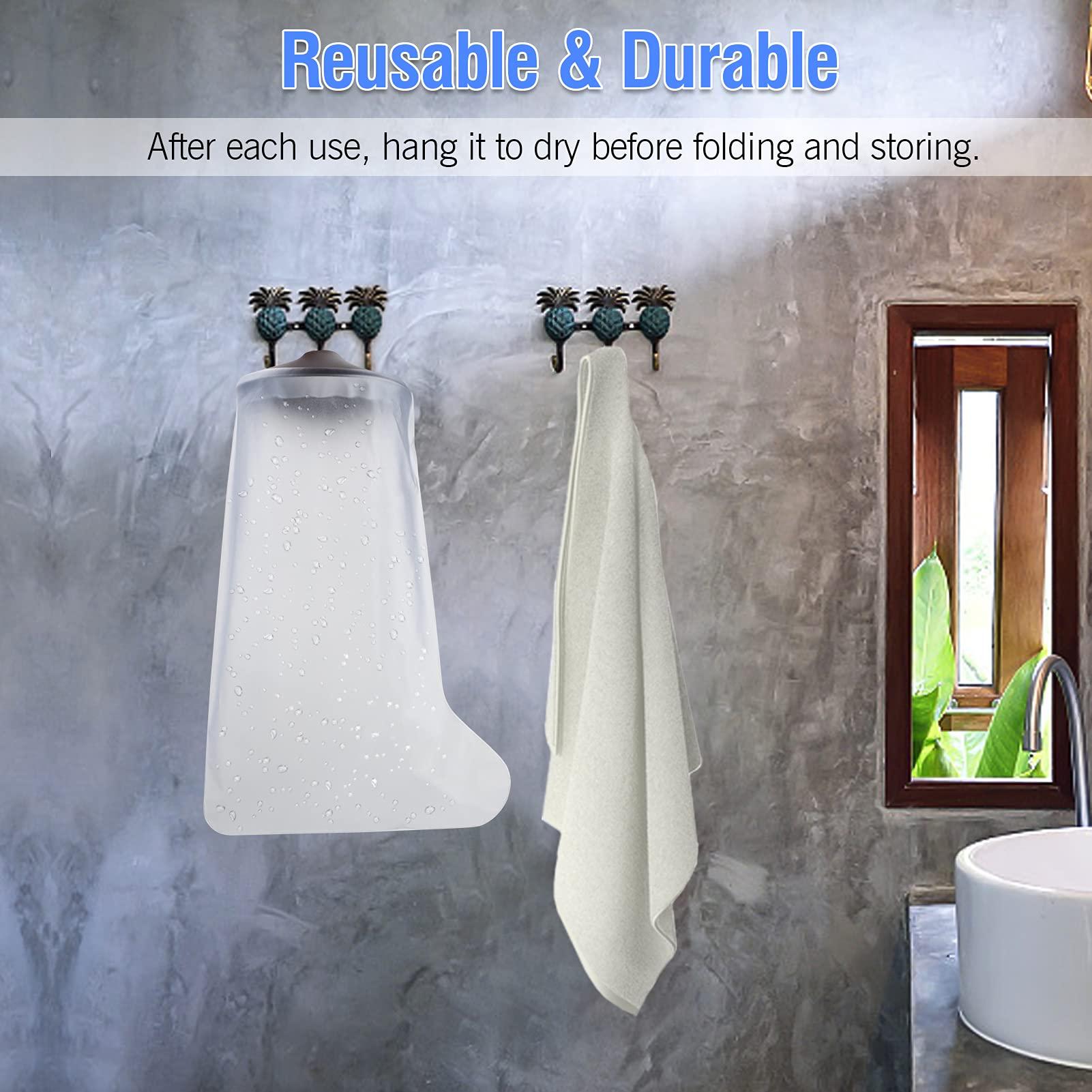 Zoyehoo Kids Leg Cast Cover for Shower Bath Teens, Waterproof Cast Protector to Keep Wound Dry, Reusable Soft Comfortable Cast Shower Cover for Child Leg Knee Foot Ankle Surgery Bandage