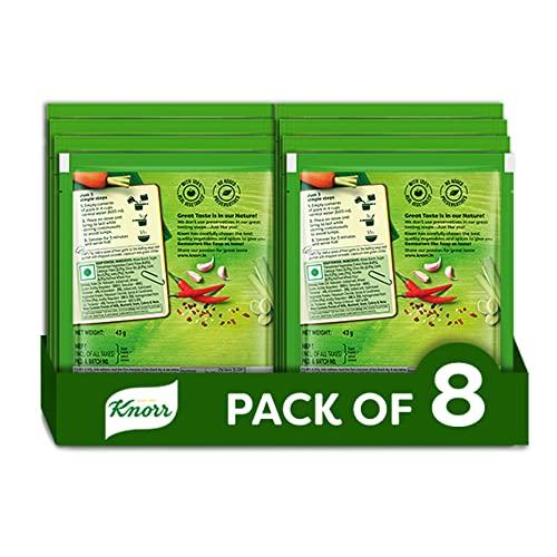 Knorr Knorr Classic Hot & Sour Vegetable Soup, 43 g (Pack of 8),Transparent