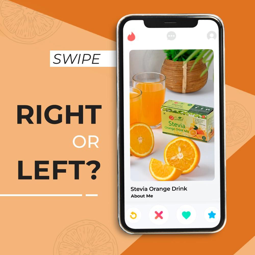 So sweet So Sweet Stevia Orange Instant Drink Mix Sugar Free | Zero Calories| Enrich with Vitamin C | 12 Sachets