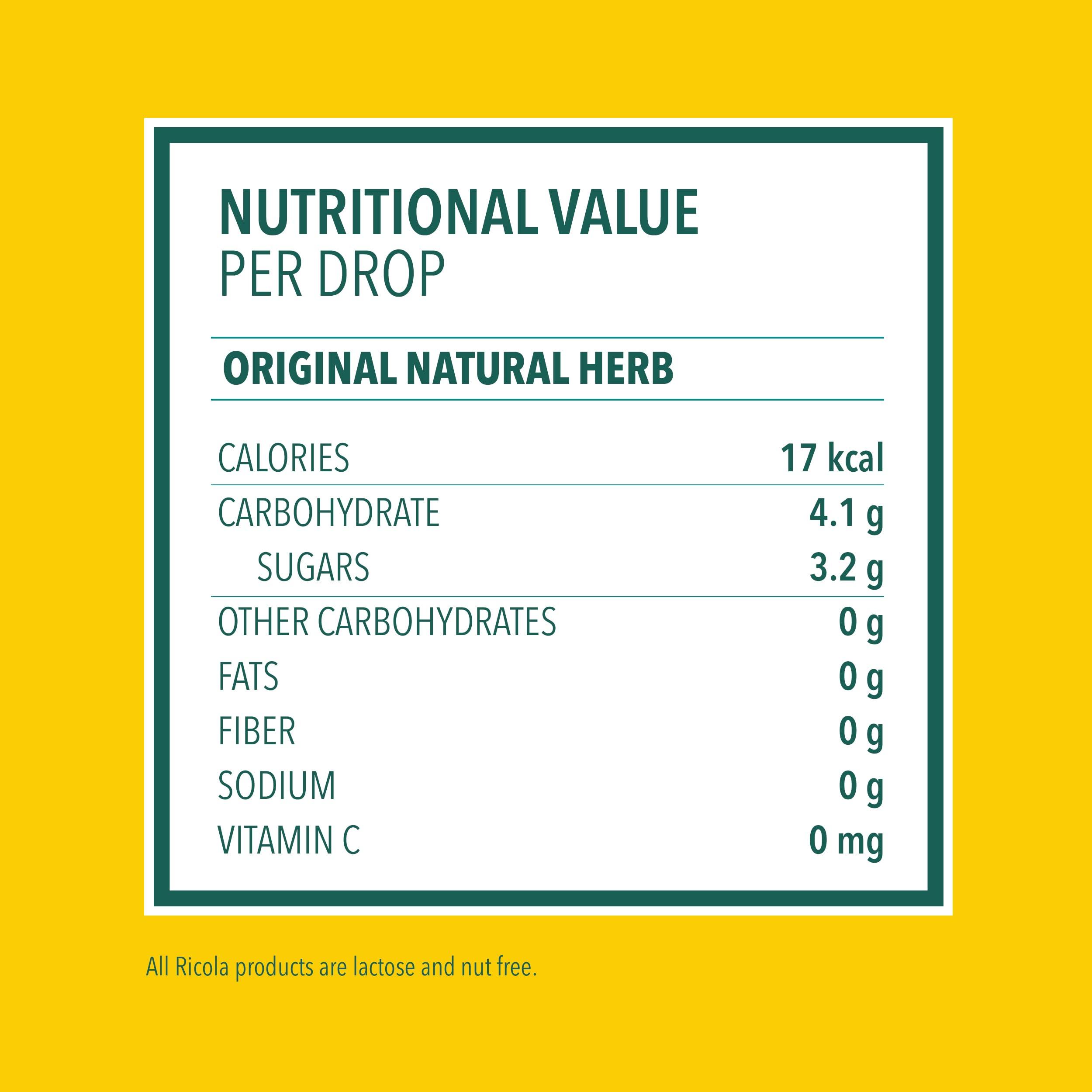 Ricola Ricola The Original Natural Herb Cough Drops, 130 Ct.