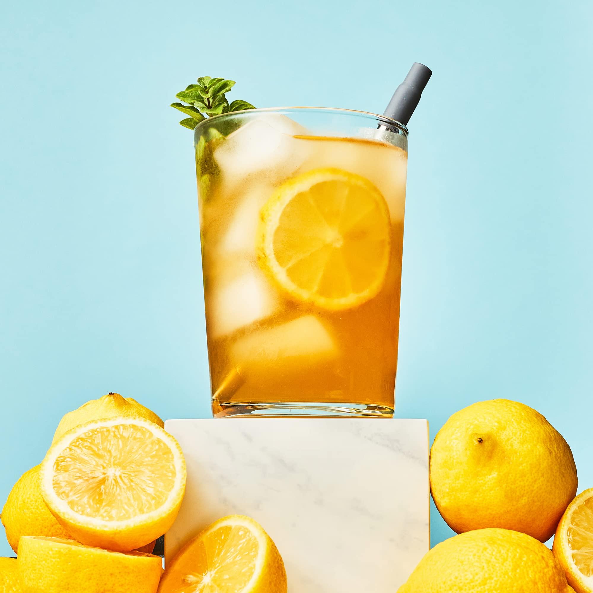 Zoku ZOKU Reusable Metal Straw with Case for Travel, Grey - Collapsible Stainless Steel Drinking Straw with Silicone Tip and Cleaner Brush, Ideal for Key Chains, Pockets, Purses