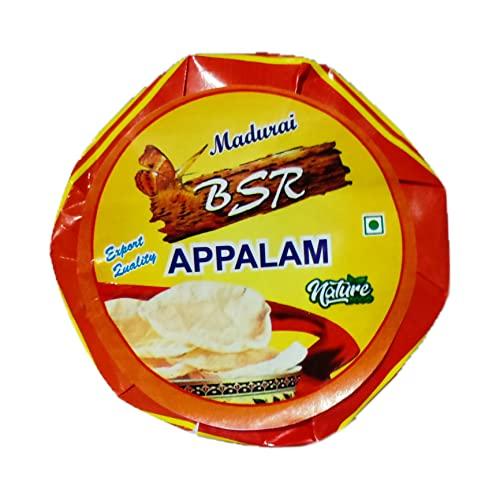 Generic Plain appalam-400 g- Traditional Homemade/Papad/Appalam (100g x 4 Pack)