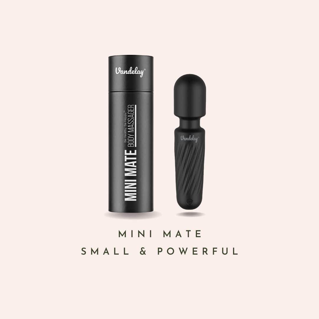 Vandelay Vandelay Mini Mate Body Massager (Dark Black)