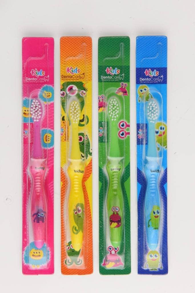 DentaCare plus Kids toothbrushes Age grp 3years to 13 years (pack of 4) Denta Care Plus