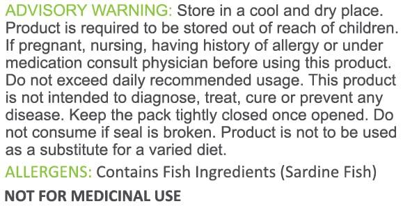 Muscle Nectar Muscle Nectar (MN) Omega 3 Fish Oil Double Strength 2000mg for Men & Women - Molecularly Distilled (1000mg EPA/DHA) (60 Soft gels)