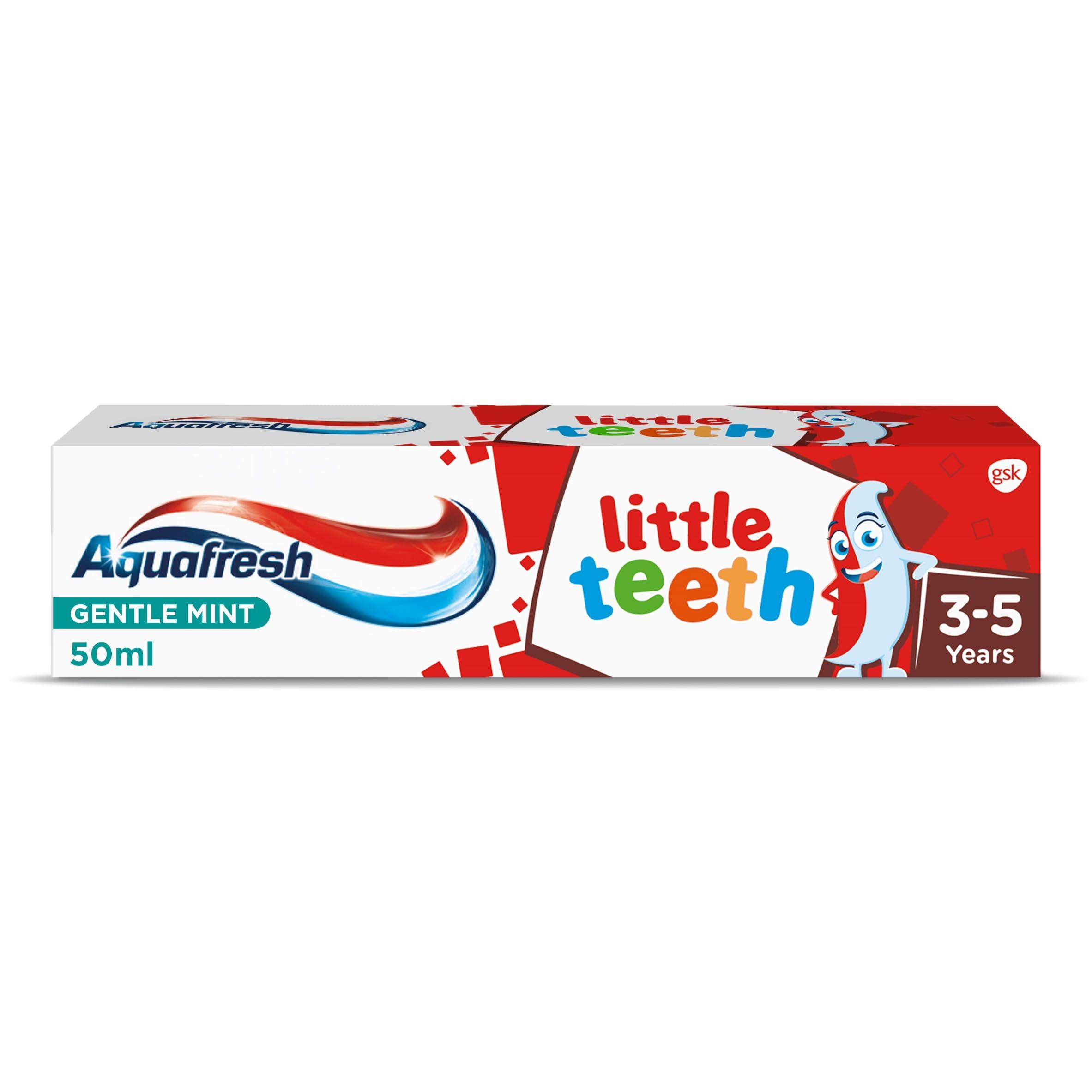 Aquafresh Aquafresh Little Teeth Toothpaste (3-5Y) - 50Ml - Cavity Protection