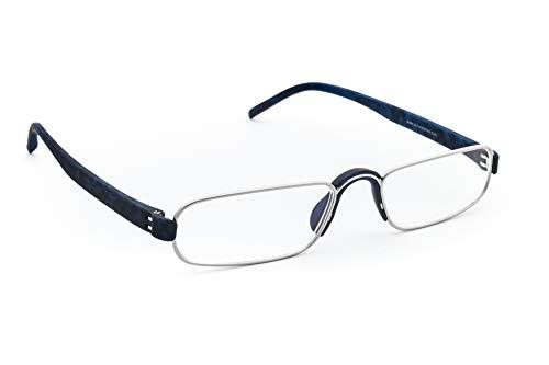 Dr.Harmann's Dr.Harmann's Rectangular Reading Glasses (Blue) (CEO +2.75)