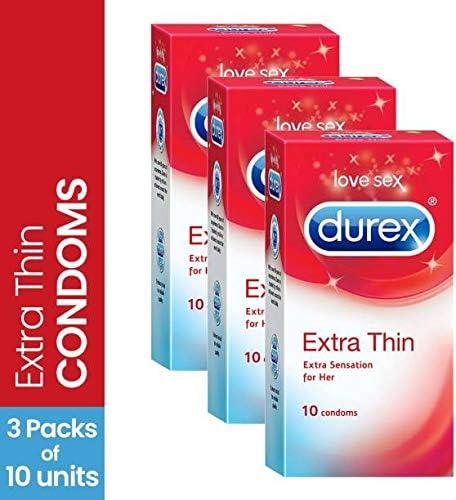Durex Durex Feel Thin Condoms Pack Of 10