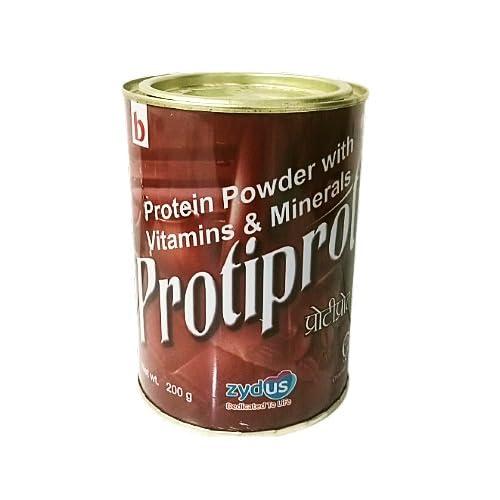 Generic Protiprot-Biochem-Whey and Soy protein powder Supplement with Immuno Nutrients - 200g(Vegetarian | Chocolate Flavour, Muscle Building, Health & Fitness
