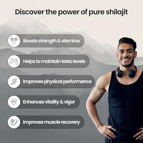 Zingavita Zingavita Himalayan Shilajit Original (750mg) Effervescent Tablets, With Ashwagandha, Gokshura & Safed Musli for Strength, Performance & Muscle recovery, Cardamom Flavour | Ayush Approved | Pack of 1