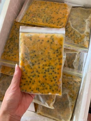 Generic Midday Kerala Passion Fruit Concentrate, | Passion fruit pulp with seeds | Sugarless | (100 ml)