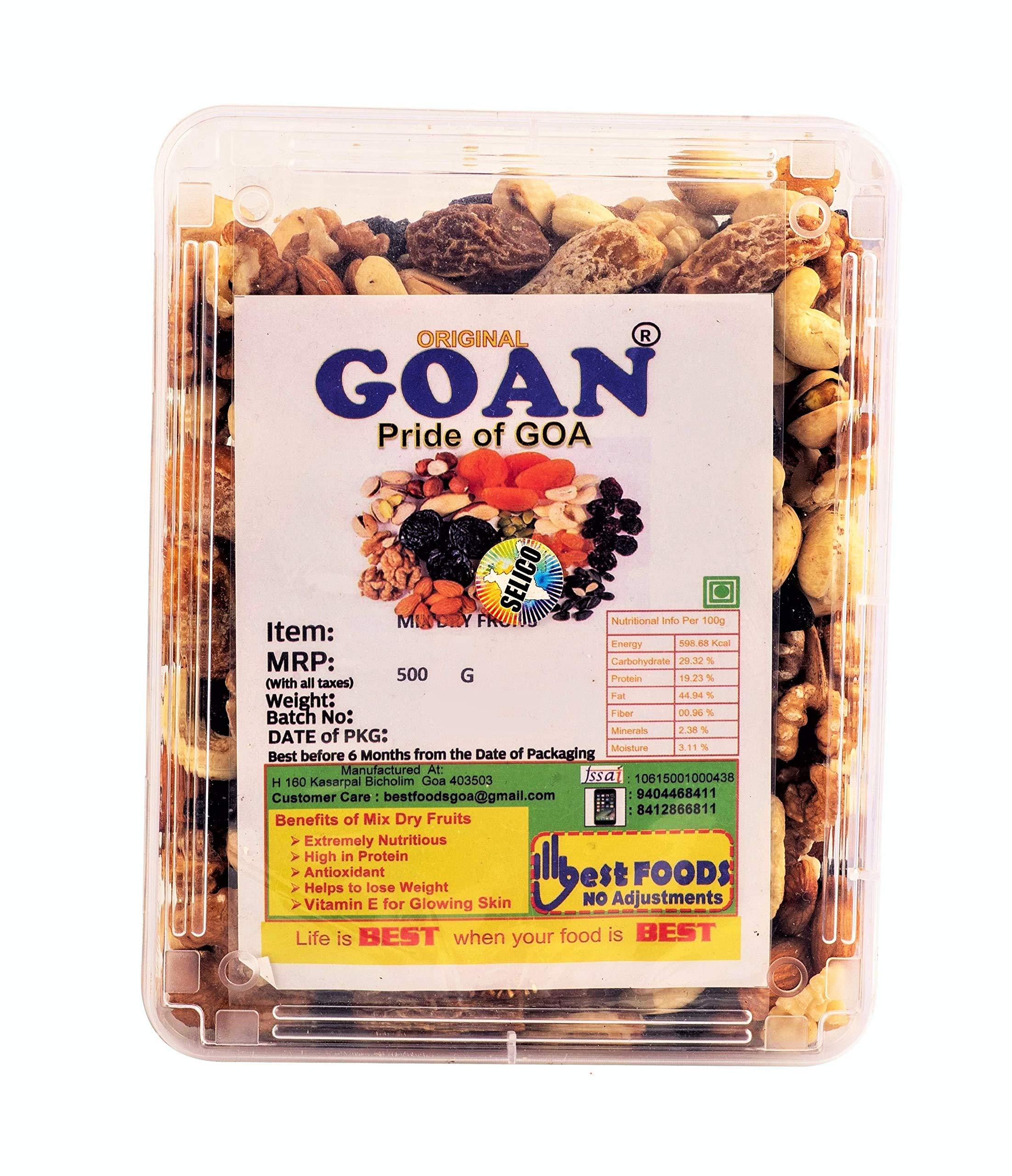 Original Goan Mix Dry Fruit Gift Box 500g