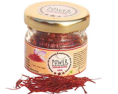 Power Kashmir Power Kashmir Kashmiri Saffron 5gm | 100% Pure Kashmiri Kesar | Natural Organic Saffron