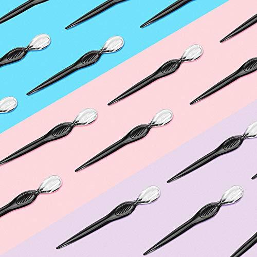 Mudder 21 Pieces Eyebrow Razors Shaver Facial Razor Multipurpose Face Trimmers with Precision Cover for Women Makeup Face Care Tools (Black)