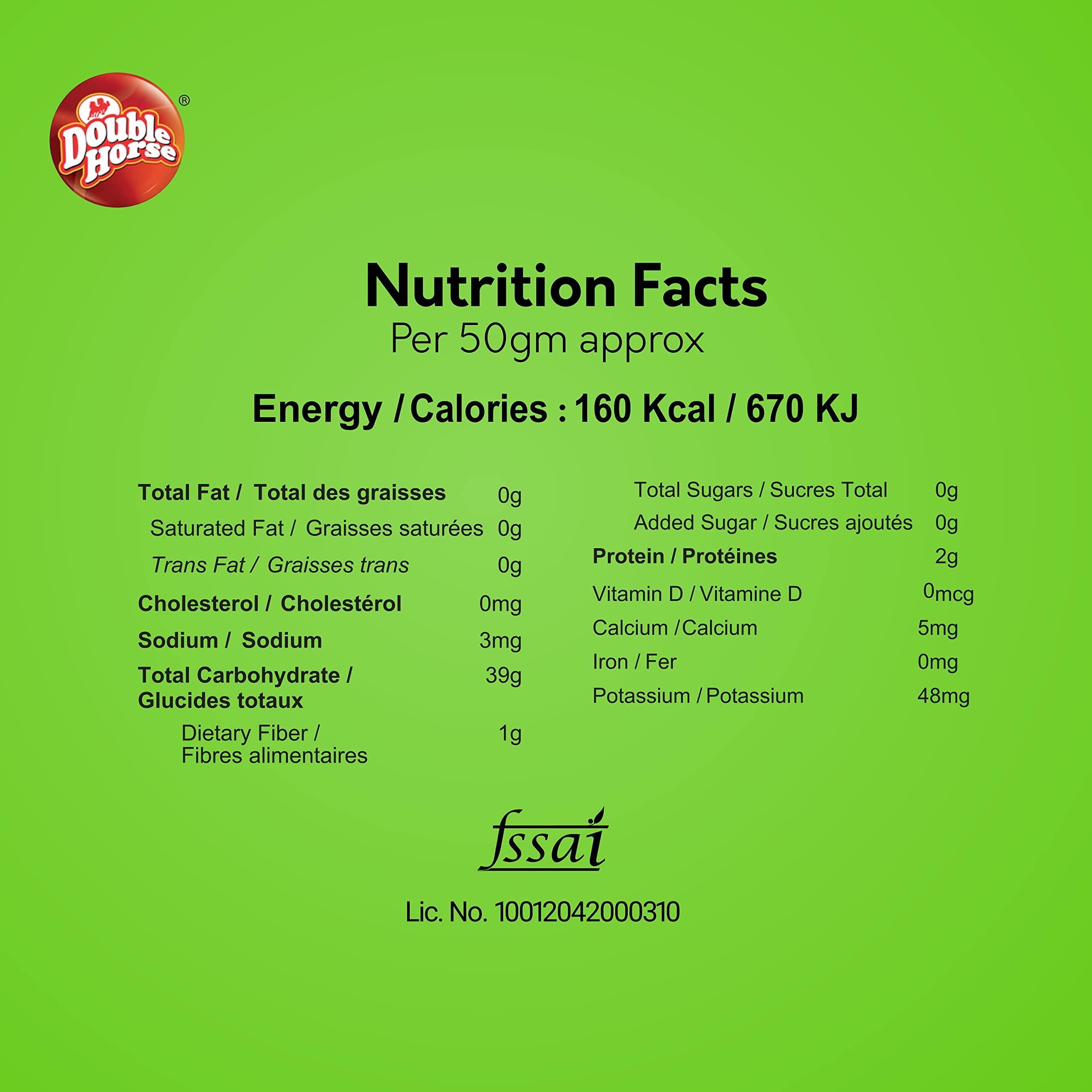 Double Horse Double Horse Traditional Appam/Idiyappam/Pathiri Rice Flour 5kg | Roasted Rice Flour| Sortex Rice Powder|Aripodi| Pathil Powder