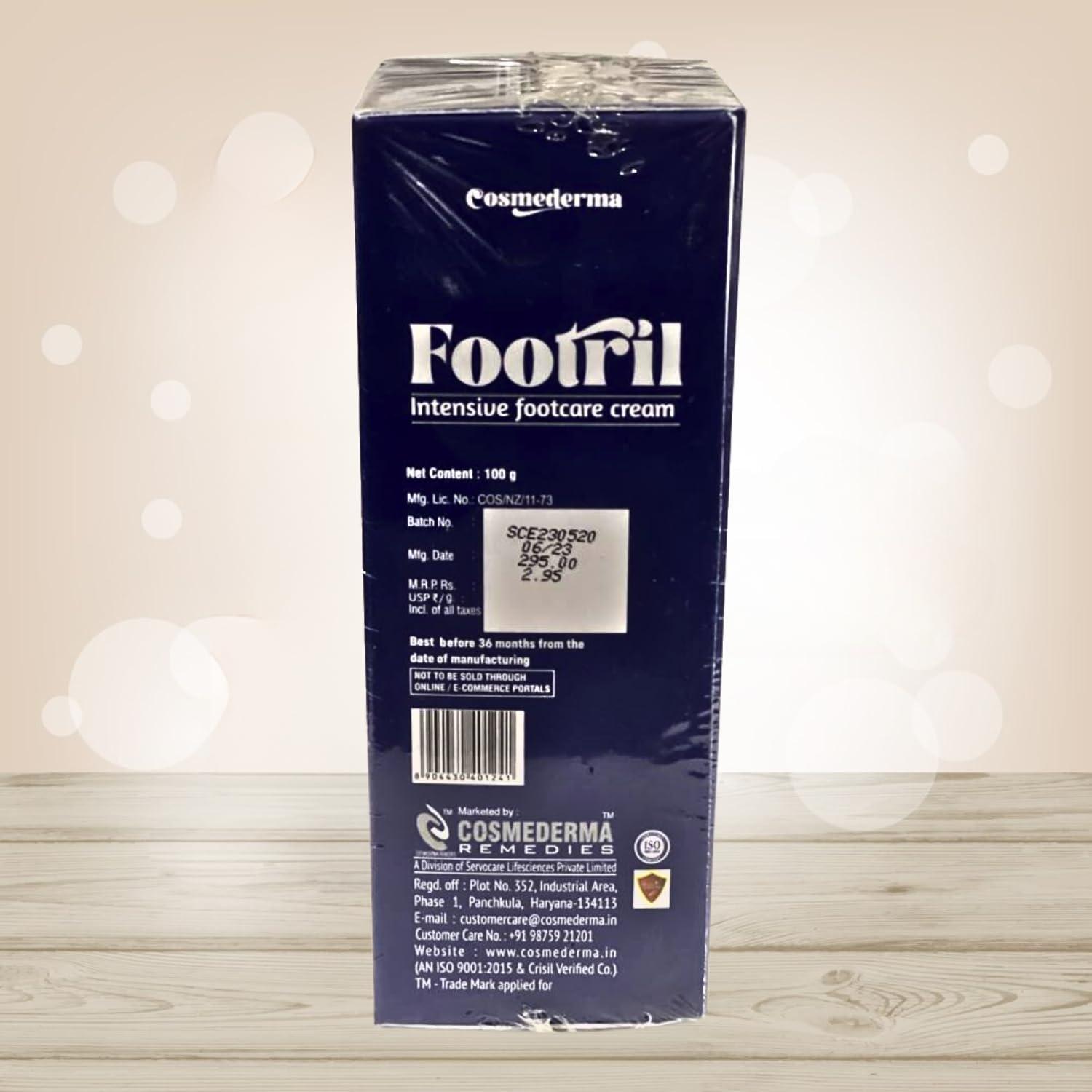 RE GARD RE GARD Step Into Comfort: Rejuvenate Your Feet With Intensive Footril Cream - Bid Farewell To Dry And Cracked Skin (100g) - A Soothing Solution for Happy, Healthy Feet