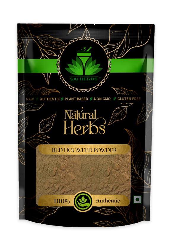 SAI HERBS SAI HERBS Red Hogweed Powder - Tar Vine Powder - Red Spiderling Powder - Pure & Natural (100 Grams)