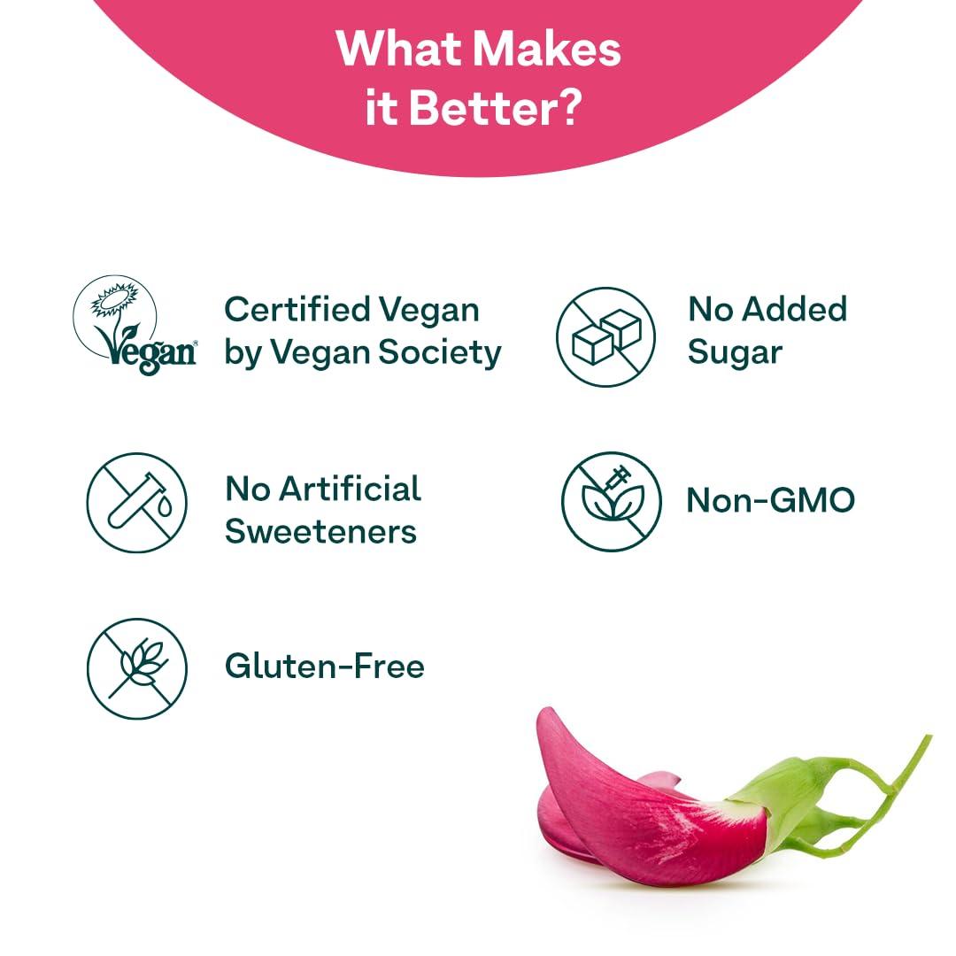 OZiva OZiva Vegan Collagen (Tangy Amla) with Biotin & Vitamin C For Brighter & Youthful Skin | Collagen Supplement For Women & Men | Plant Based Collagen Powder | Certified Vegan 250g (Pack of 2)