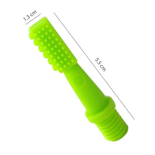 SPEECHGEARS SPEECHGEARS Tip Used For Tactile, Speech And Feeding Therapy An Attachment Of V-Pen(Green) Pack of 1