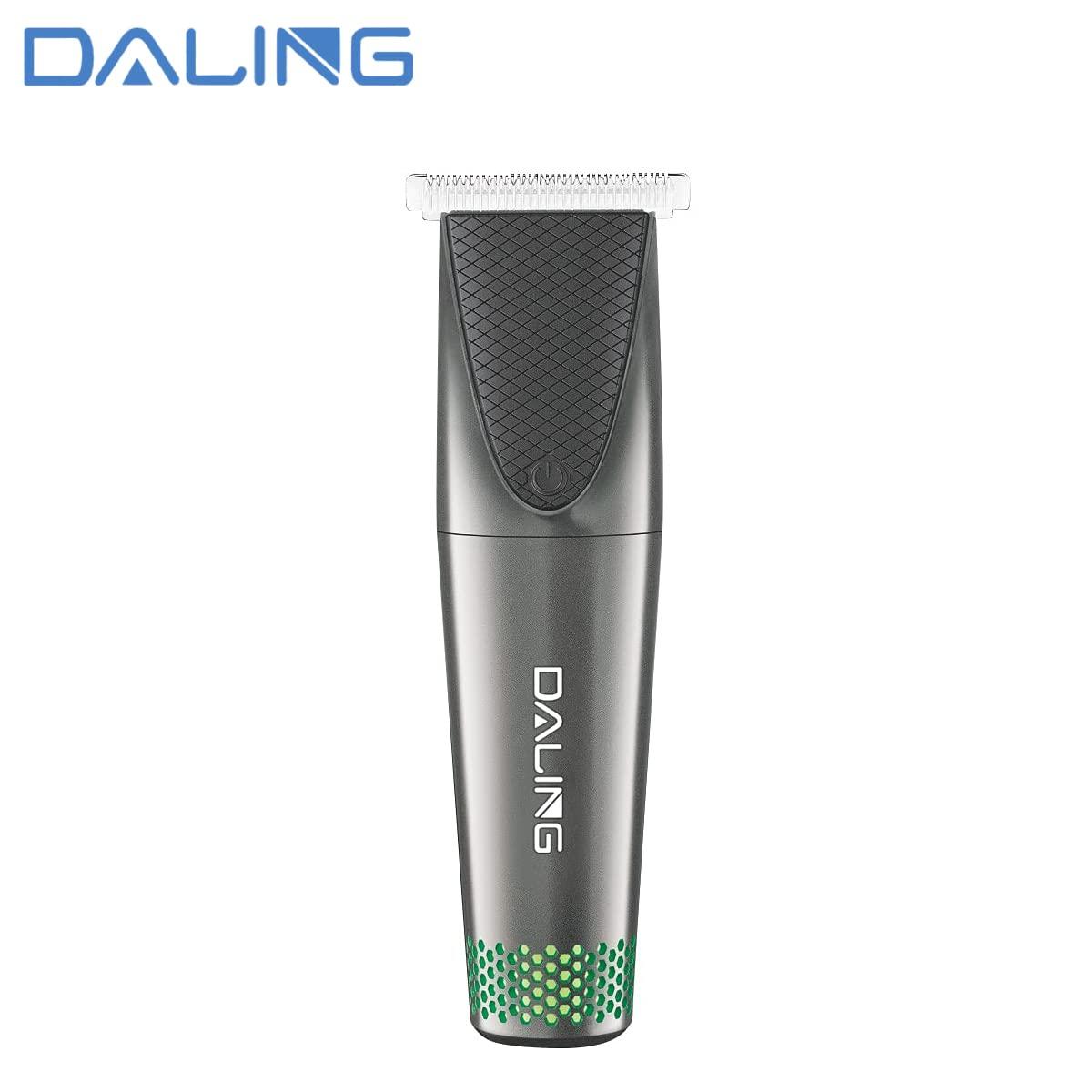 DALING DALING Electric Rechargeable Hair and Beard Trimmer for Men- 45 min Runtime, 4 Length Settings (Blue)