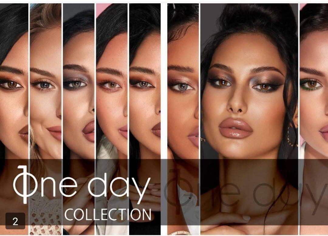 Bella Contact Lenses Bella Collection Zero Power Colour Contact Len\'s (Citrine Crystal)