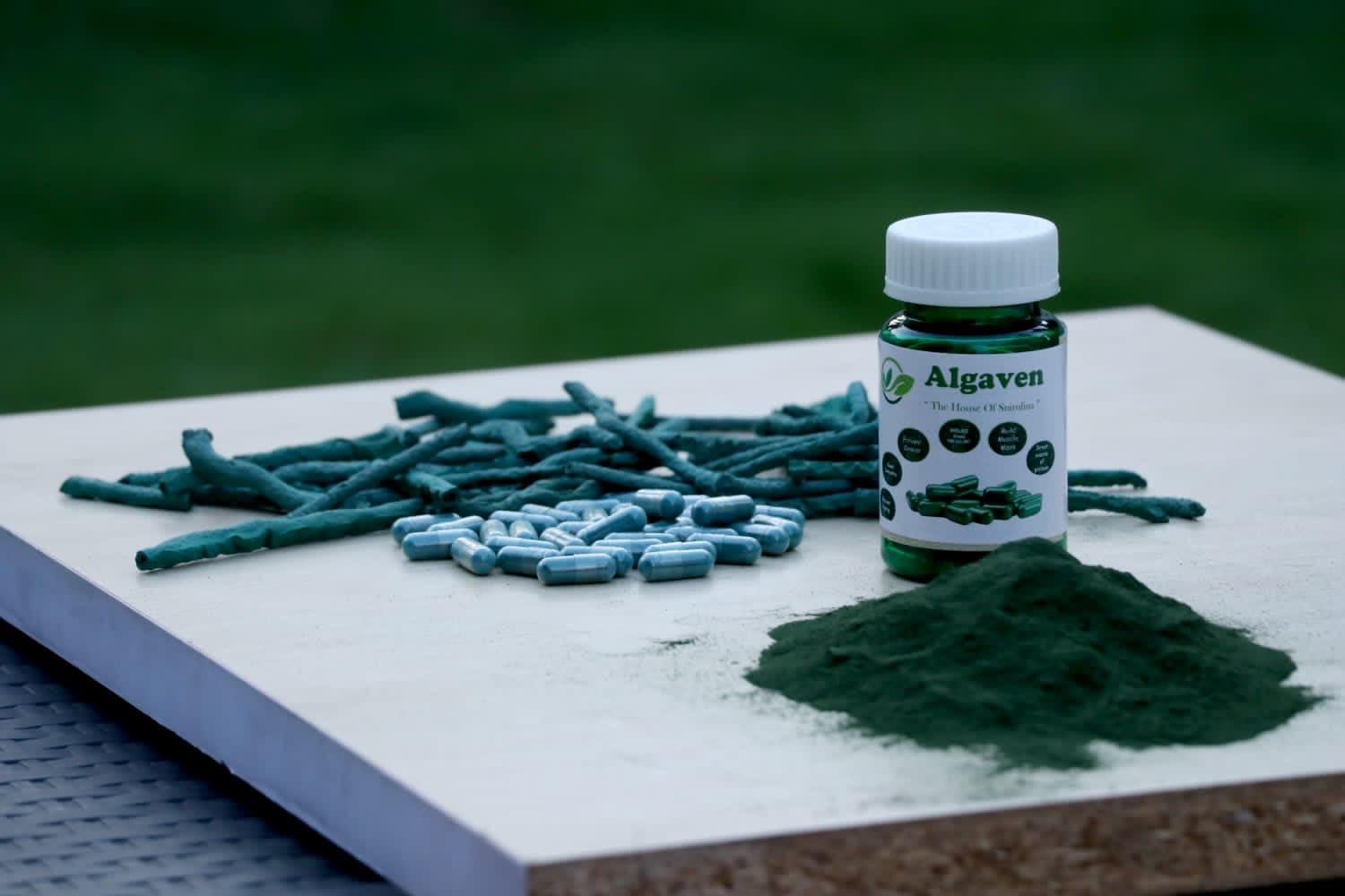 JE JE ENTERPRISES PRIVATE LIMITED ALGAVEN SPIRULINA POWDER