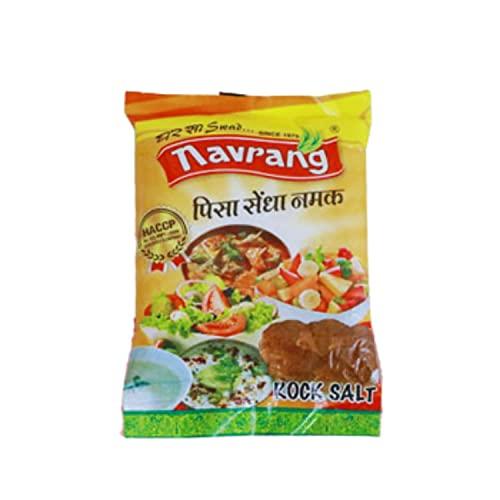 navrang Navrang Natural Rock Salt 500gm Sendha Namal Goodness of Minerals, Burst of Flavours |sendha Namak with Natural Trace Minerals Use for Raita, Chaats and Salads