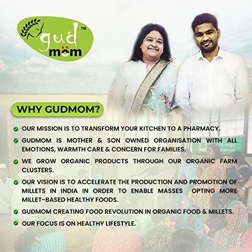 Gudmom Gudmom Organic Futana Dal (Roasted Chana Dal) 500 g ( Pack of 3 )